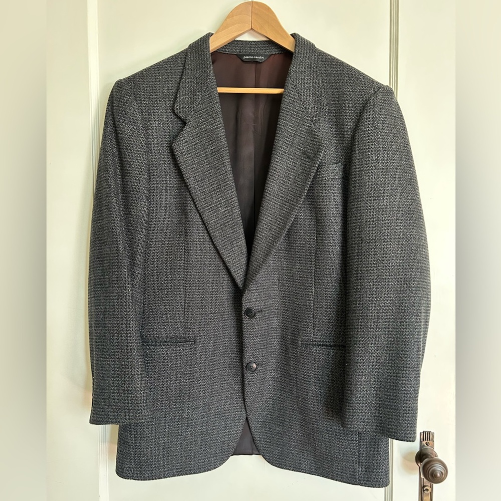 Pierre Cardin Men's Classic Gray Blazer